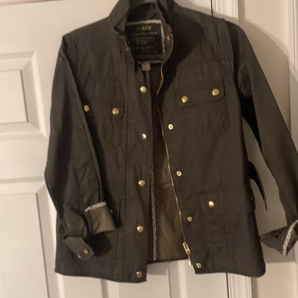 J.Crew Jacket with Gold Accents